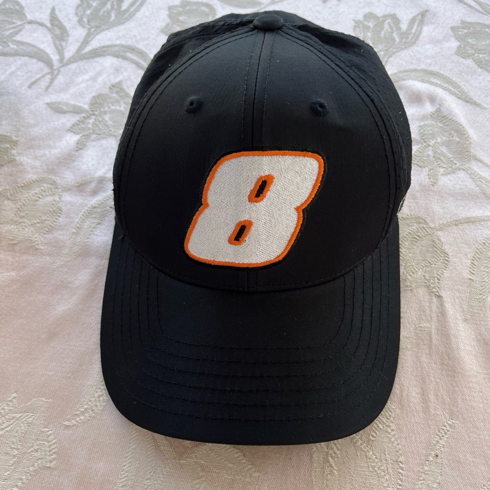 Dale Earnhardt Jr. #8 Black adjustable Closure Ball Hat Cap